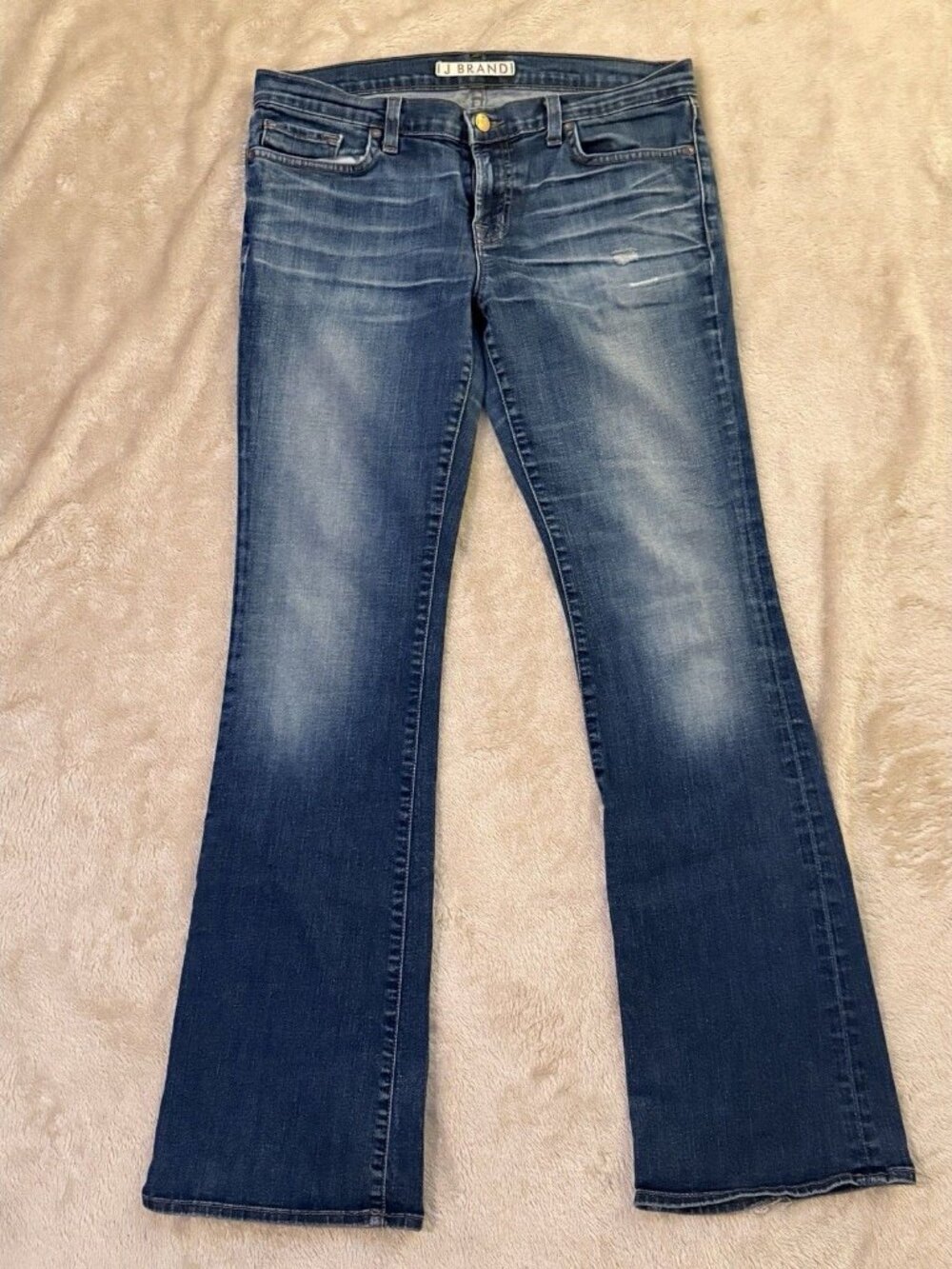 J BRAND Jeans Women Size 29 Bailey Mayflower Boot Cut Mid Rise